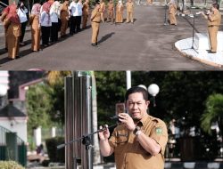 SEKWAN DPRD BERAU BARU PERDANA APEL PAGI
