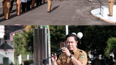 sekwan dprd berau apel pagi