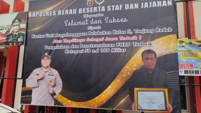 KUPP Kelas II Tanjung Redeb Terima Penghargaan Dari Direktorat Jendral Perhubungan Laut, Kemenhub atas Pengelolaan dan Penatausahaan PNBP Terbaik TA 2022