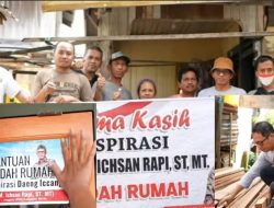 Bantu Warga Sekaligus Silaturahmi, M. Ichsan Rapi Wujudkan Program Bedah Rumah ‘Aladin’