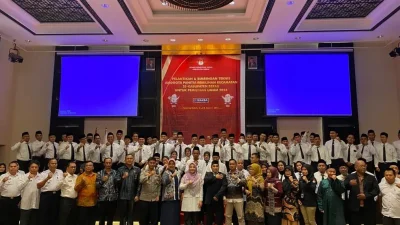 KPU Berau Berhasil Melantik 65 PPK di acara Bimtek Panitia Pengawas Kecamatan