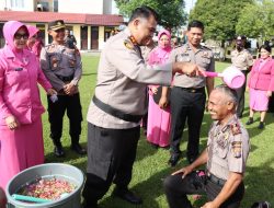 Polres Berau gelar Syukuran Atas Kenaikan Pangkat 49 Personil