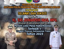 H.Anang Saprani Kasatpol PP Berau Berikan Ucapan Selamat Atas Keberhasilan Bupati Berau