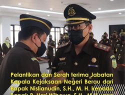 Kajati Kaltim Pimpin Pelantikan dan Sertijab Kajari Berau