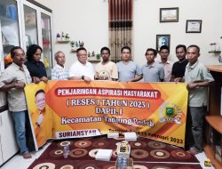 Reses Suriansyah di Jalan Diponegoro dan Murjani III, Mayoritas Usulan Peningkatan Jalan dan PJU