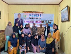 Reses Syamsul Maaruf di Kelurahan Sei Bedungun, Terima Keluhan Soal Penerangan Jalan Umum