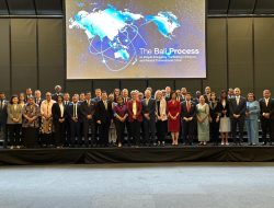 Pimpin Delegasi Bali Process, Menteri Yasonna Tegaskan Pentingnya Pengawasan Perbatasan dan Kolaborasi