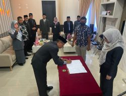 Sultan Dilantik sebagai Direktur Perumda Bhakti Praja, Bupati Tuntut Kreatif Gali Sumber PAD