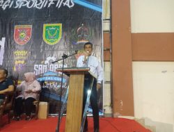Agus Uriansyah Buka Turnamen Futsal SAM, Ciptakan Kaum Milenial yang Positif