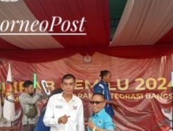 H.Agus Uriansyah,Bersama Kandidat Pileg Dari Masing-masing Partai Lain nya Mengikuti Agenda Kirab Pemilu 2024