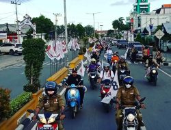 Menyambut Bulan Suci Ramadhan, DPD PKS Kabupaten Berau Menggelar Pawai Ramadhan