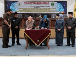 12 Raperda Siap Dibahas, DPRD dan Pemkab Berau Teken MoU Propemperda Tahun 2023
