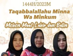 Ikatan Wanita Sulawesi Selatan Berau Mengucapkan Selamat Hari Raya Idul Fitri 1444H