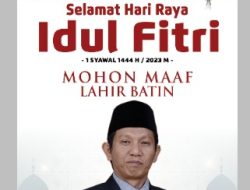 M ICHSAN RAPI (Daeng Iccang) Anggota DPRD Berau Mengucapkan Selamat Hari Raya Idul Fitri 1444H