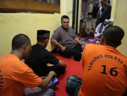 Ciptakan Pendekatan Humanis, Polres Berau Gelar Tausiyah dan Buka Puasa Bersama Tahanan