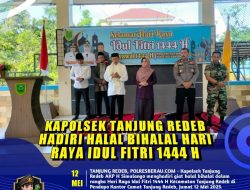 Kapolsek Tanjung Redeb Hadiri Halal Bihalal 1444H