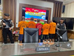 5 Tersangka Kasus Ilegal Mining Berhasil di Amankan Polres Berau