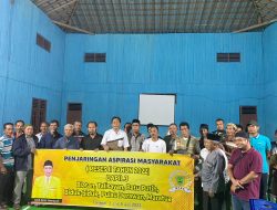 Mengelar Reses Di Kampung Campur Sari, Andi Amir ; mensejahterakan masyarakat Adalah Tanggung Jawab Saya