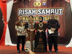Malam Pisah Sambut Kapolres Berau, Ciptakan Kekondusifan Di Bumi Batiwakkal Bersama Kapolres Berau Yang Baru