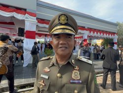 Kasatpol PP Berau Menghimbau Masyarakat Agar Selalu Saling menjaga Keamanan Guna Terciptanya Kedamaian Bersama