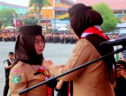 Terima Lencana Darma Bakti Dari Kwarnas, Elita Sebut Bakal Jadi Motivasi