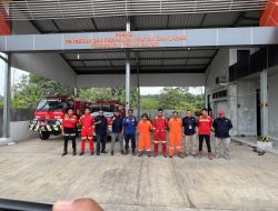 PT HSB Bersama Beberapa Awak Media Lakukan Kunjungan Langsung Ke Posko BPBD Labanan