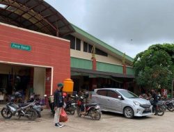 Perlu Perhatian Pemda,Kondisi Bangunan Pasar SAD terlihat Memprihatinkan