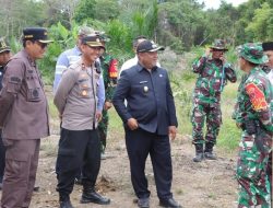 Wakapolres Berau Hadiri Upacara Pembukaan TMMD ke-118 di Kampung Melati Jaya