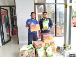 H.Agus Uriansyah Salurkan Bantuan Logistik Untuk Petugas Karhutla Unit Labanan