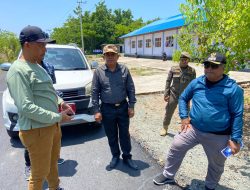 DPUPR Berau Bersama Wakil Bupati Berau, Gamalis tinjau jalan di Pulau Maratua
