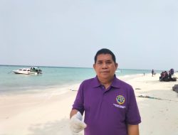 Camat Maratua Sambut Baik Kegiatan KUPP Tanjung Redeb,Bersih-bersih Pantai