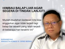 Maraknya Balapan Liar, Suriansyah Himbau Agar Permasalahan Tersebut Di Tindak Lanjuti
