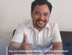 Pulau Derawan Abrasi, DPUPR Berharap Langkah Yang Diambil Dapat Terus Menjaga Kondisi Pantai