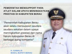 Pemerintah Mensupport Para Atlet Dalam Upaya Meningkatkan Prestasi Di Kabupaten Berau
