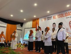 Ketua MPD Partai Keadilan Sejahtera Pimpin Ikrar Pemenangan Pada Pemilu 2024 Mendatang