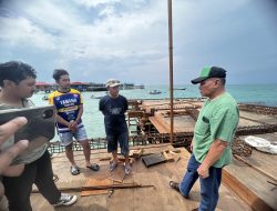 H.Saga Sebut Tahap Realisasi Rehab Dermaga Wisata Pulau Derawan Saat Ini Progres 60 Persen