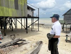 Abrasi Pantai di Kampung Balikukup Meluas, Saga : Anggaran Penanggulang di 2024 Nanti