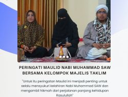 Peringati Maulid Nabi Muhammad SAW Bersama Kelompok Majelis Taklim