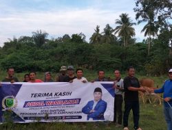 Wujud Realisasi Dari Aspirasi Masyarakat, Waris Salurkan 23 Ekor Sapi