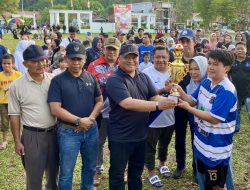 Sukses Menggelar Turnamen Sepek Bola Putri, H. Agus Uriansyah Sebut Turnamen Tersebut Akan Jadi Agenda Tahunan Nya