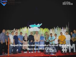 Bupati Berau Resmi Membuka Festival Maratua Jazz dan Dive Fiesta