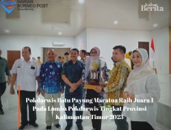 Pokdarwis Batu Payung Maratua Raih Juara 1 Pada Lomba Pokdarwis Tingkat Provinsi Kalimantan Timur 2023