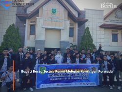 Bupati Berau Secara Resmi Melepas Kontingen Porwada