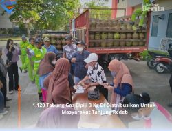 1.120 Tabung Gas Elpiji 3 Kg Di Distribusikan Untuk Masyarakat Tanjung Redeb
