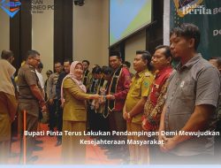 Bupati Pinta Terus Lakukan Pendampingan Demi Mewujudkan Kesejahteraan Masyarakat