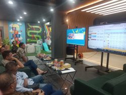 Andi Harun Ikut Menyaksikan Siaran Langsung Perhitungan Suara di Balai Kota Samarinda