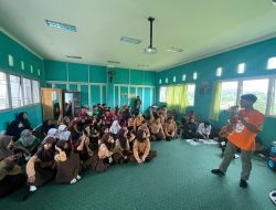 Centre For Orangutan Protection (COP) Bersama BKSDA Kaltim Gelar Sosialisasi di SDN 012 Samarinda