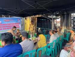 Berikan Bantuan pada Korban Kebakaran, Andi harun : Tradisi Berempati Ditinggikan