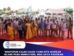 Peringati HUT Ke-16, Gerindra Berau Menggelar Deklarasi Pemilu Damai dan Pesta Rakyat