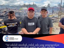Ketua DPRD Berau Kunjungi Langsung Lokasi Kebakaran di Kampung Pegat Bukur